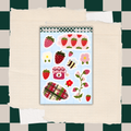 Strawberry Jam Deco Stickers