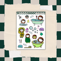 Bubble Bath Deco Stickers