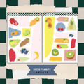 Fruit Shred Stickers