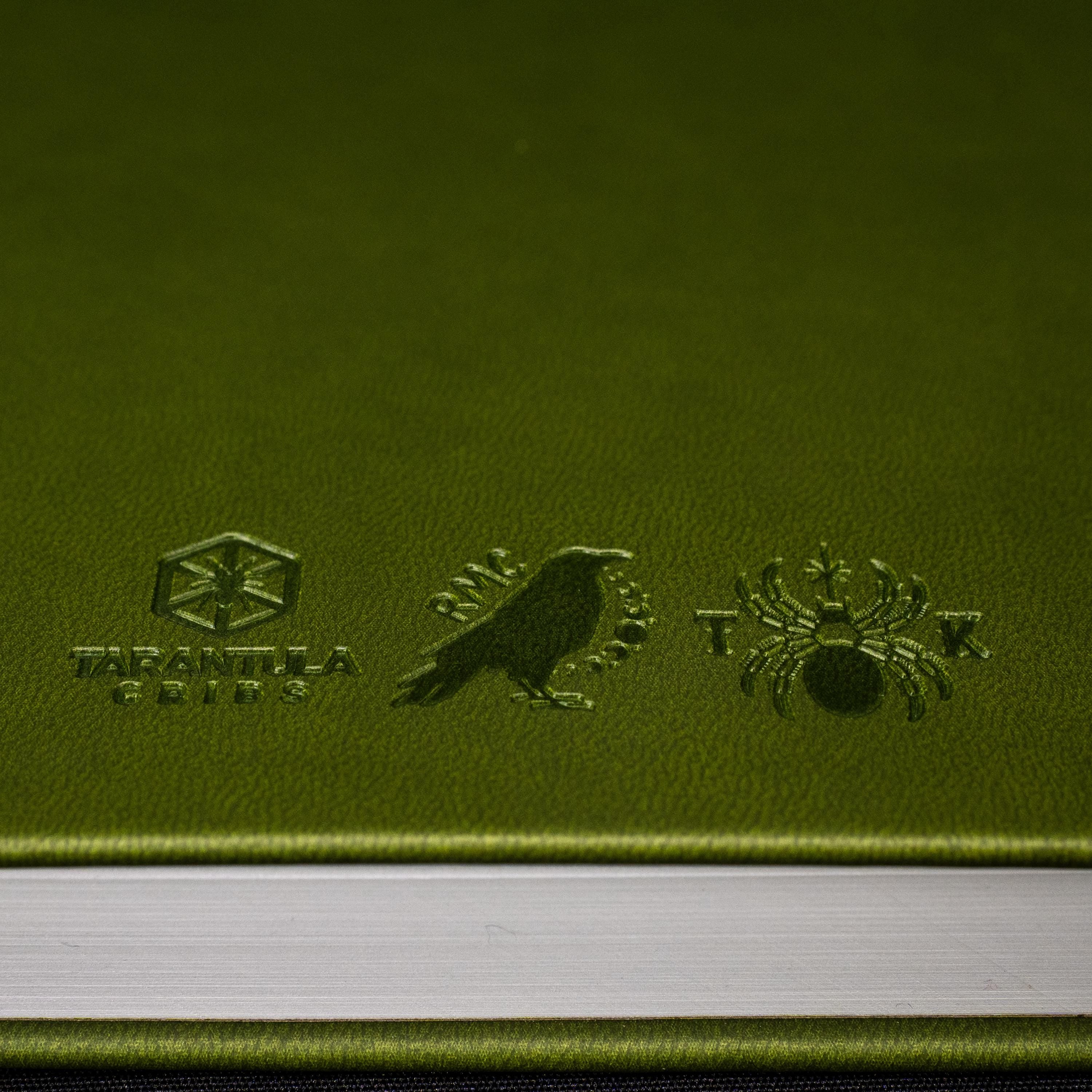 Jumping Spider Journal: Vegan Leather A5 Dot Grid Notebook