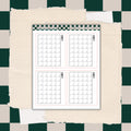 Habit Tracker Calendar Journal Stickers | Planner Stickers