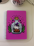 Cute and Spooky Halloween Themed Sticker Album (sticker storage book)