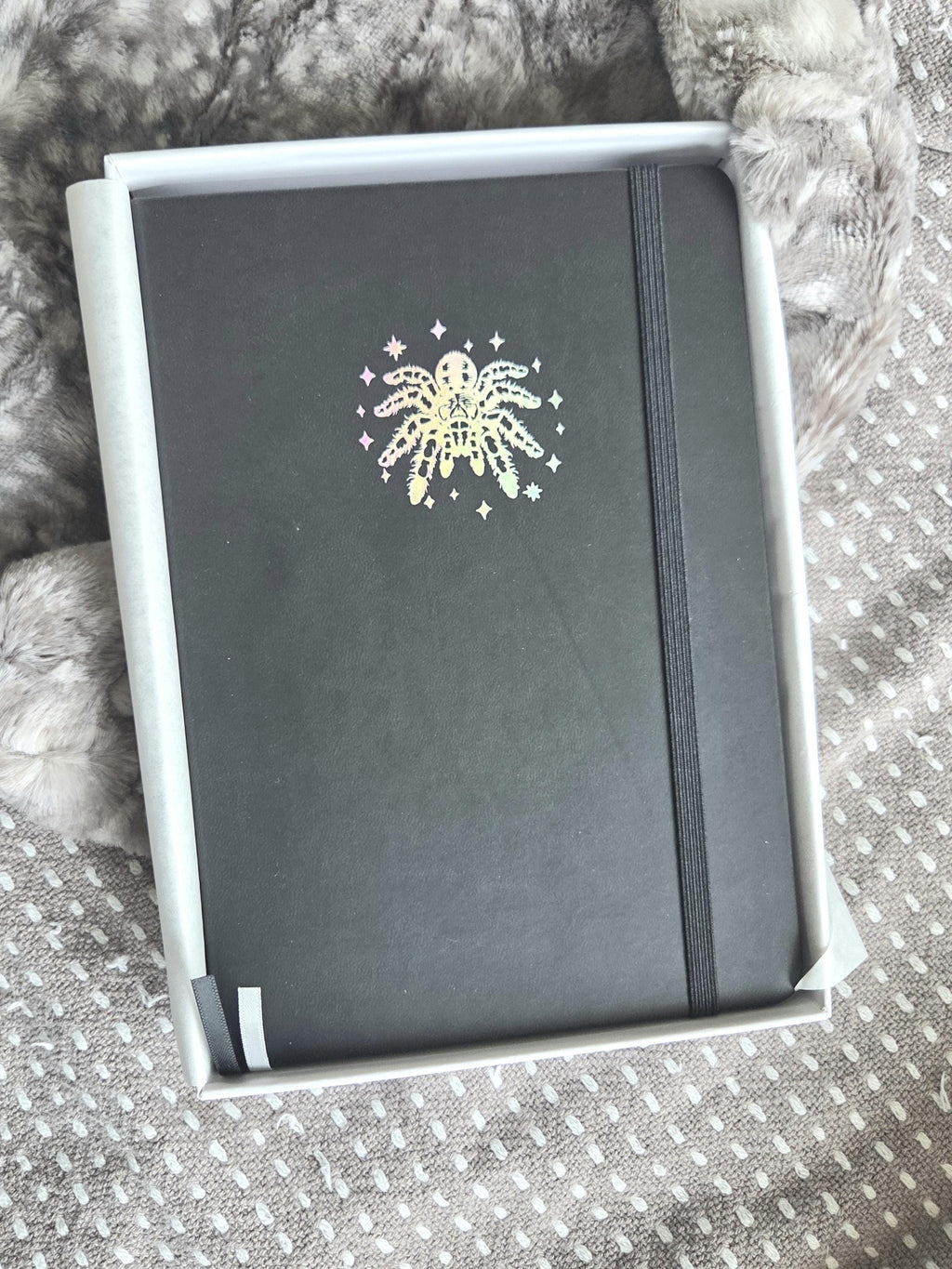 Tarantula Journal: Vegan Leather A5 Dot Grid Notebook