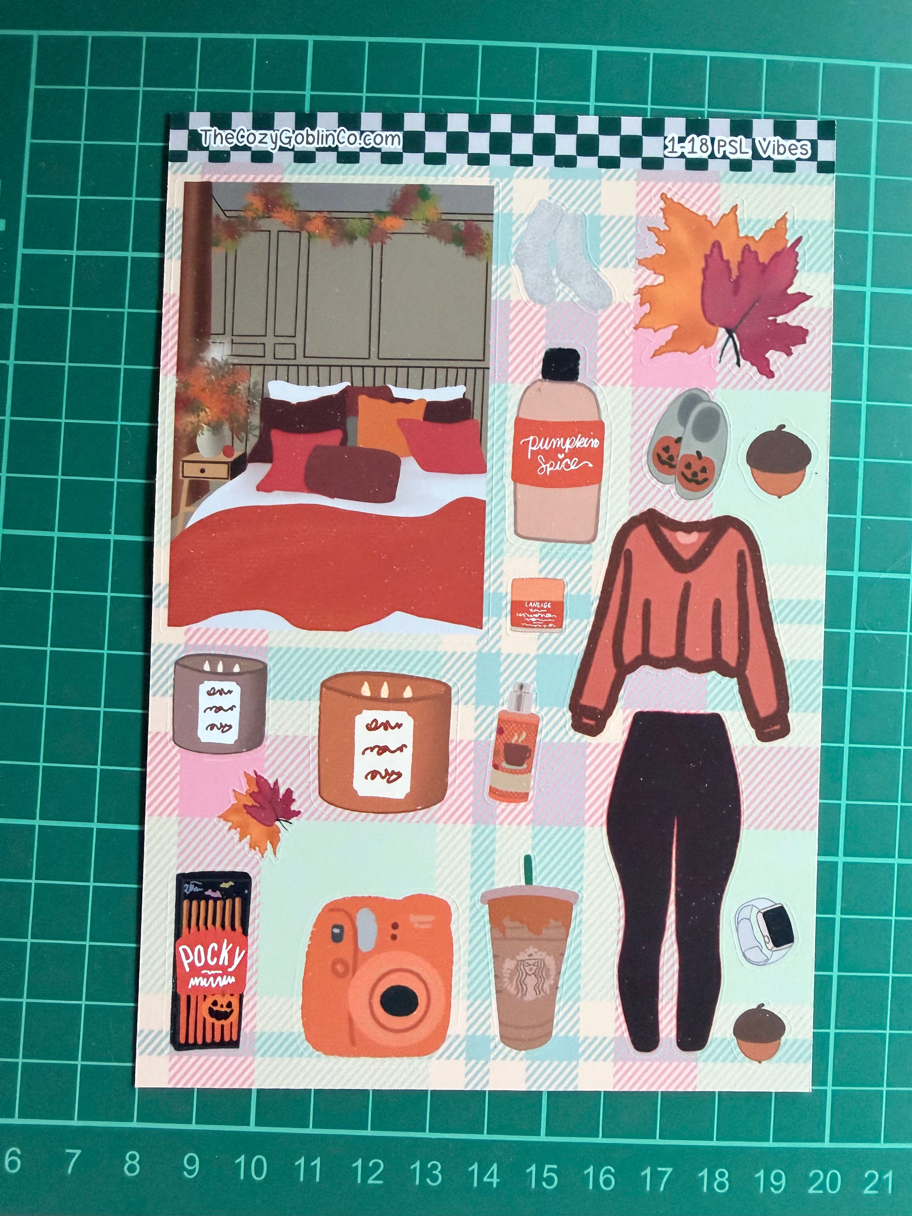 PSL Vibes Deco Stickers | 1-18