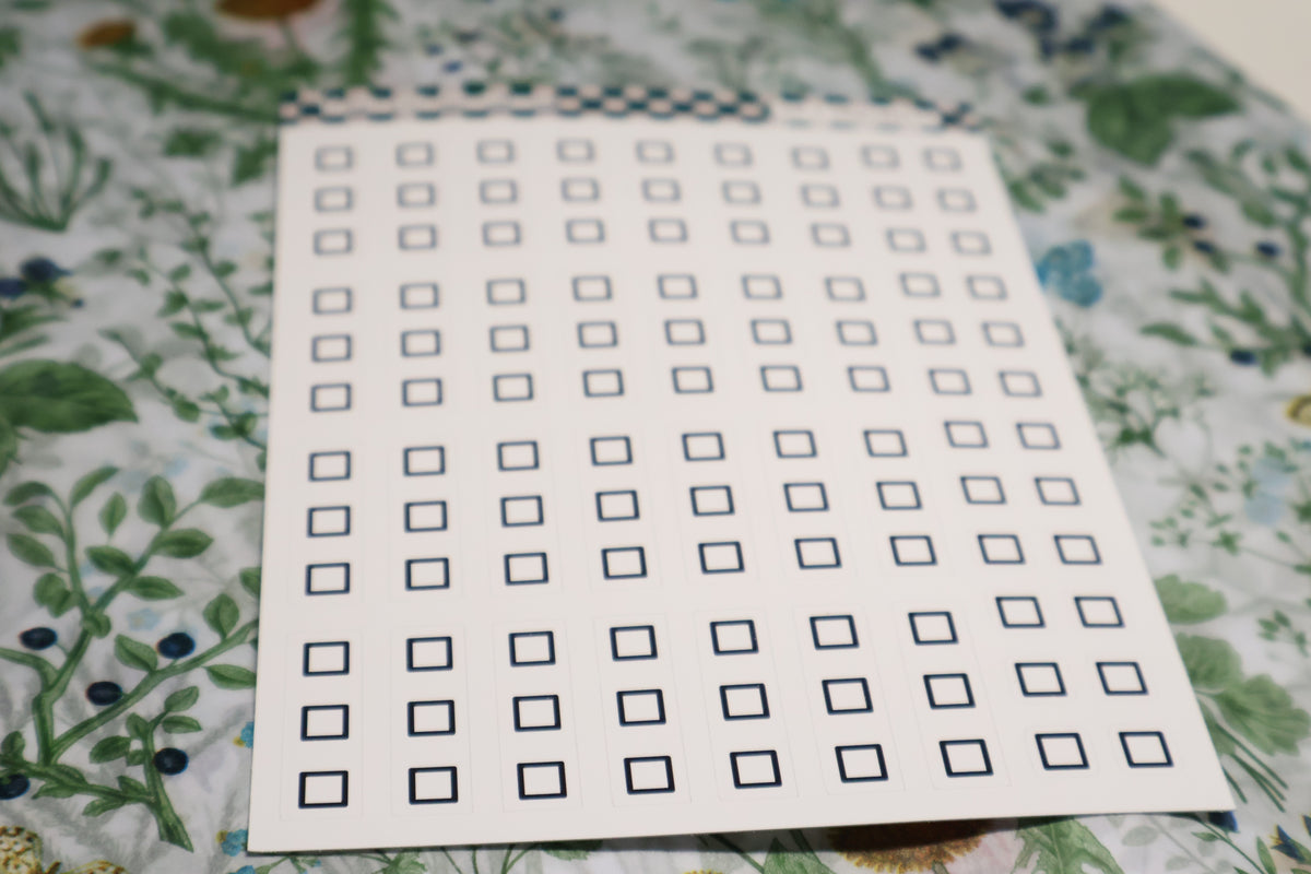 Checklist Journal Stickers | Planner Stickers