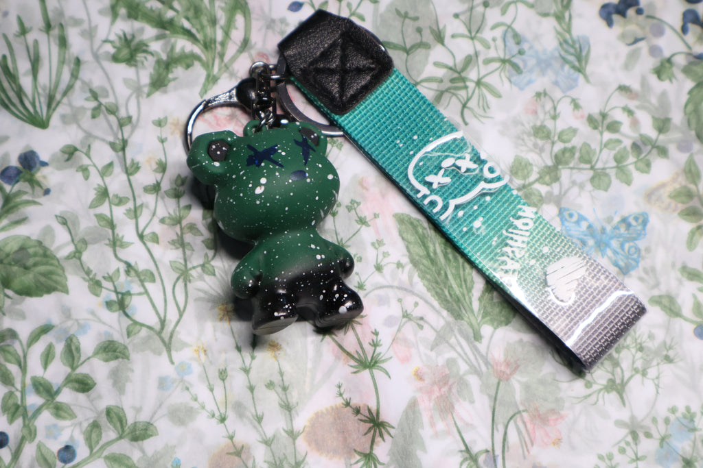 Green Bear Keychain