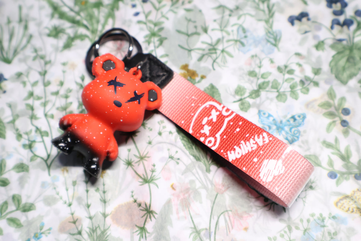 Red Bear Keychain