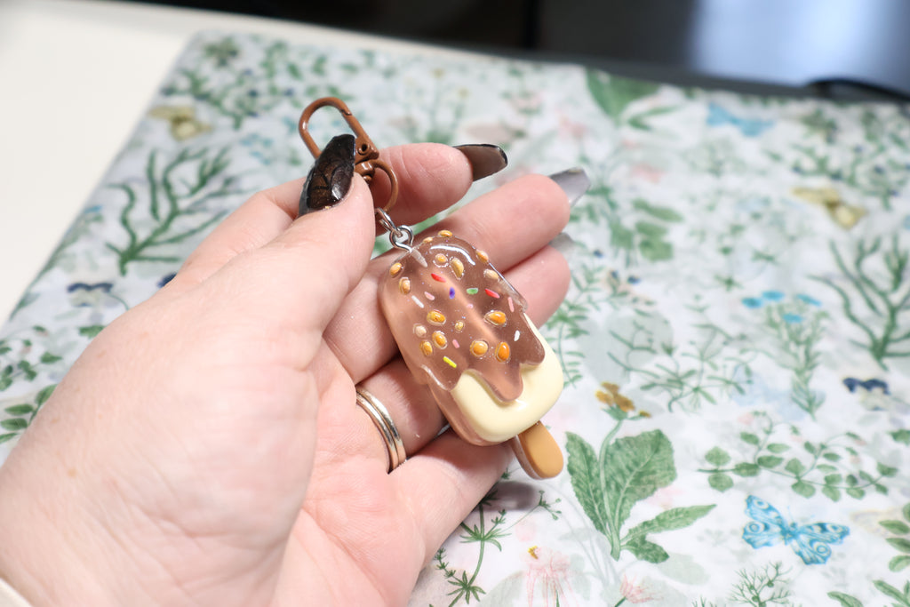 Vanilla Icecream Keychain