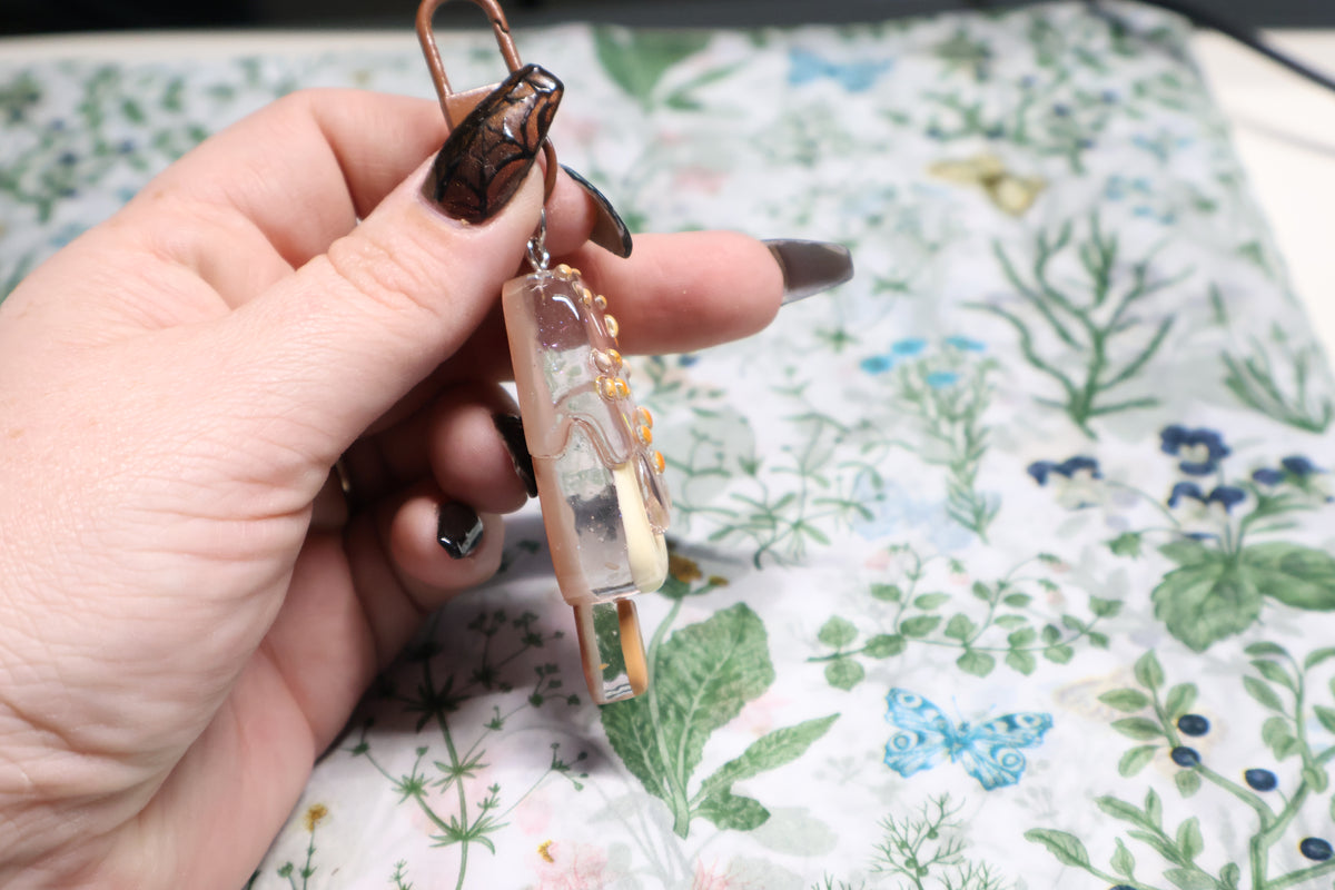 Vanilla Icecream Keychain
