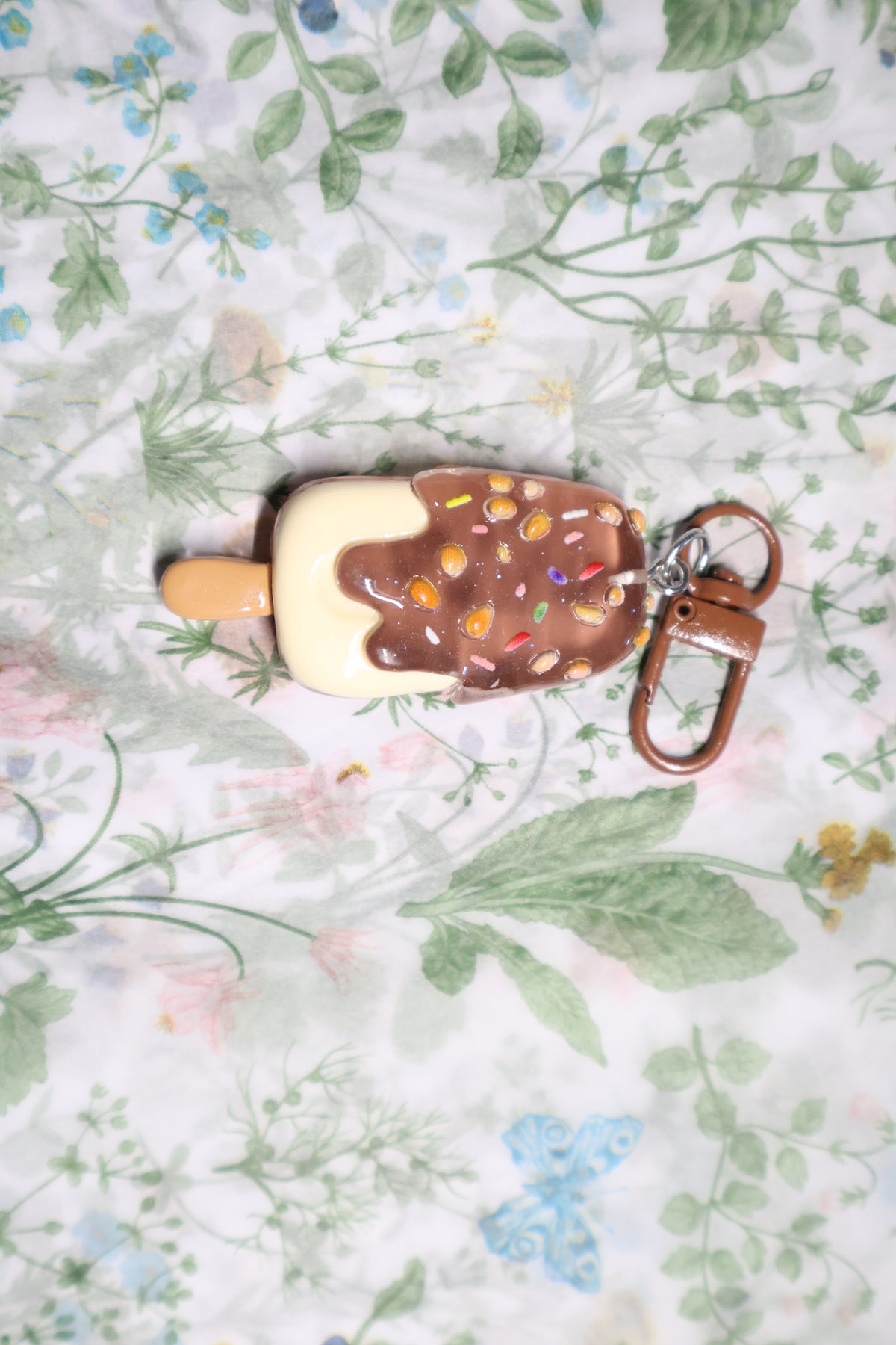 Vanilla Icecream Keychain