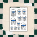 Chuck it in the F**k it bucket Journal Stickers | Planner Stickers