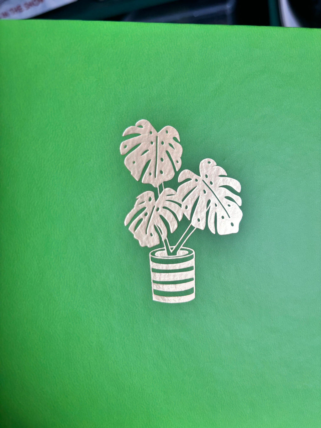 Monstera Dot Grid Journal: Botanical Sketchbook, 160gsm