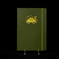 Jumping Spider Journal: Vegan Leather A5 Dot Grid Notebook